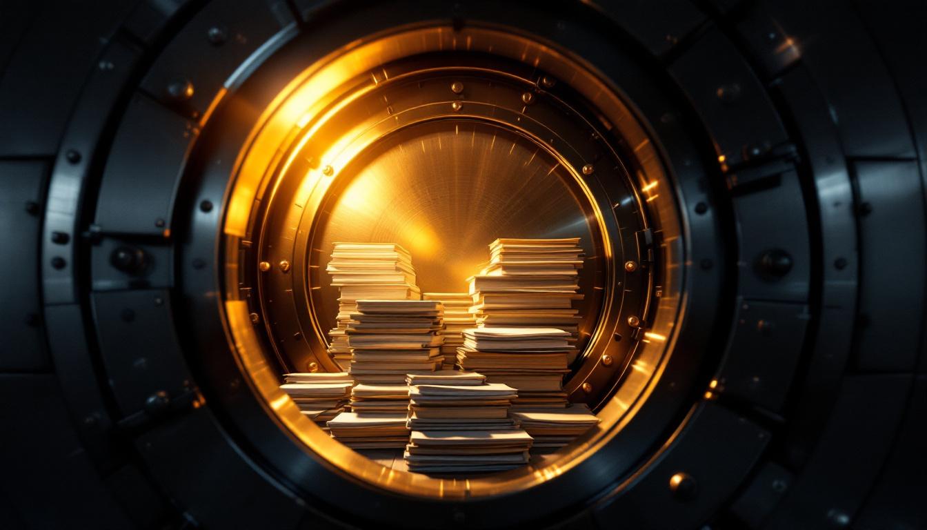 Secure vault protecting irrevocable trust assets